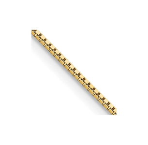 14K 18 inch .95mm Box with Lobster Clasp Chain